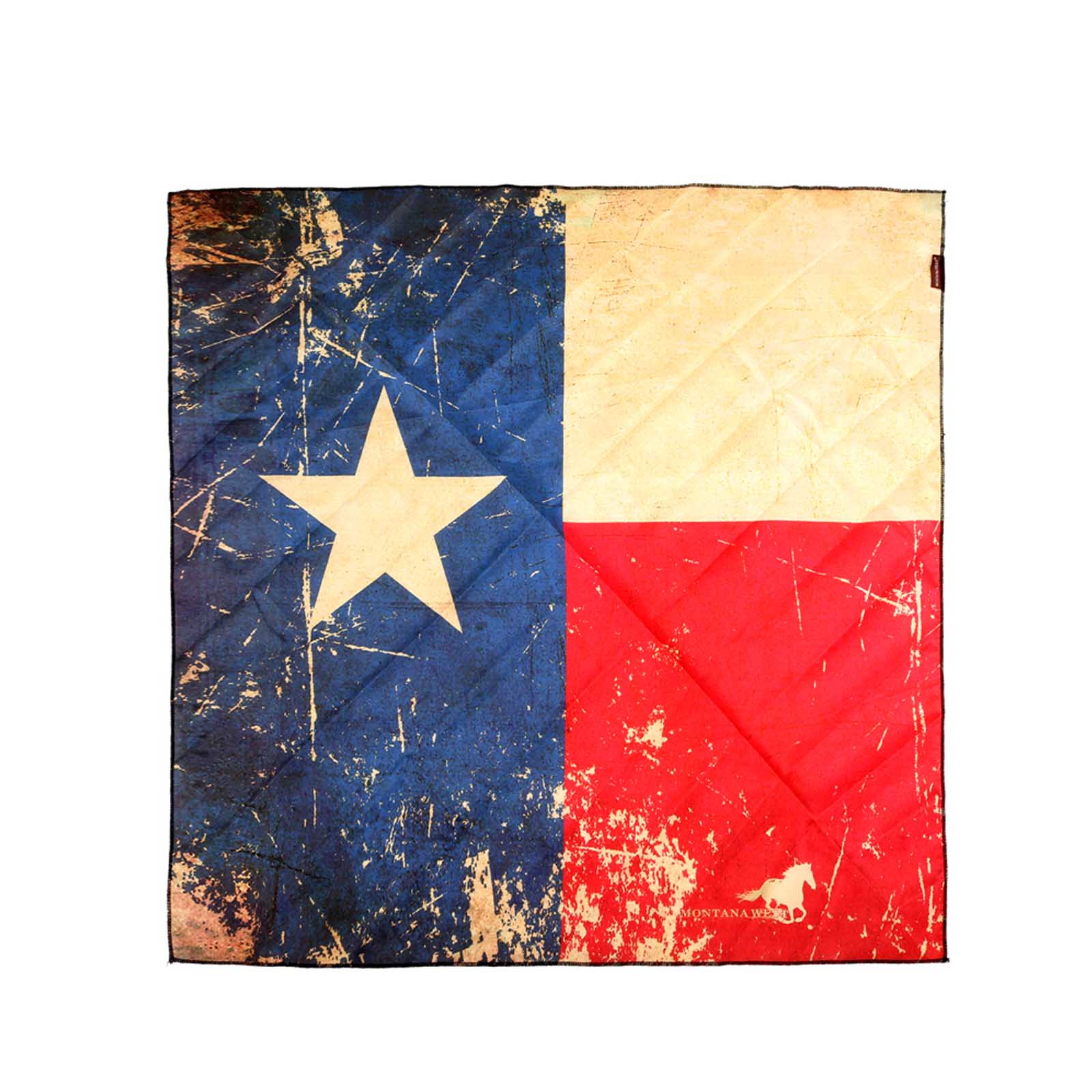 BDN-TX01  American Bling Texas Flag Design Print Bandana -(12 PCS)